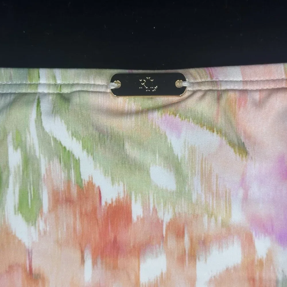 Lauren Ralph Lauren Womens Size 6 Pastel Floral Bikini Bottom Tropical Swimwear